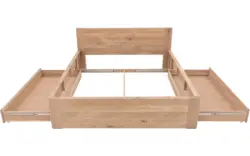 Goossens bedframe bibi onbewerkt eiken - 8196829-05