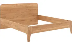 Goossens excellent bedframe curve onbewerkt eiken - 8196831-01