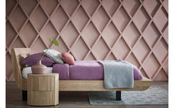 Goossens excellent bedframe denzo onbewerkt eiken - 8196842-01