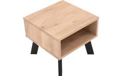 Goossens nachtkastje mud wit eiken - 8200012-2