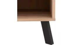 Goossens nachtkastje mud wit eiken - 8200012-2
