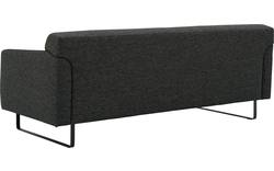 Goossens excellent zitbank montreal bruin stof - 8200038-01