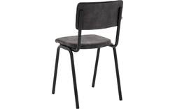 Goossens eetkamerstoel chaplin grijs stof - 8200075-03