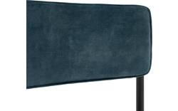 Goossens eetkamerstoel chaplin blauw stof - 8200077-02