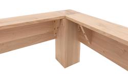 Goossens excellent bedframe duo onbewerkt eiken - 8200344-2