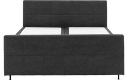 Goossens boxspring compleet forma contra compleet grijs micro leer - 8200350-1