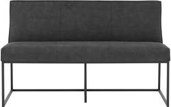 Goossens excellent eetkamerbank tom grijs micro leer - 8200373-02