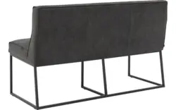 Goossens excellent eetkamerbank tom grijs micro leer - 8200373-01