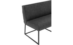 Goossens excellent eetkamerbank tom grijs micro leer - 8200373-01