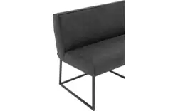 Goossens excellent eetkamerbank tom grijs micro leer - 8200373-01