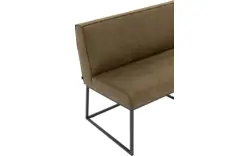 Goossens excellent eetkamerbank tom groen micro leer - 8200374-01