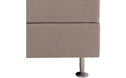 Goossens excellent boxspring compleet briljant elite compleet bruin stof - 8200428-1