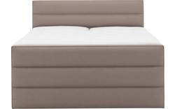 Goossens excellent boxspring compleet briljant elite compleet bruin stof - 8200428-1