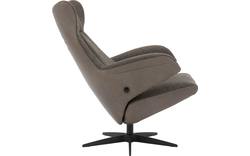 Goossens excellent relaxstoel avec grijs leer - 8200440-02