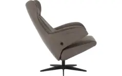 Goossens excellent relaxstoel avec grijs leer - 8200440-02