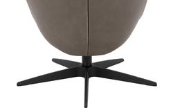 Goossens excellent relaxstoel avec grijs leer - 8200440-02