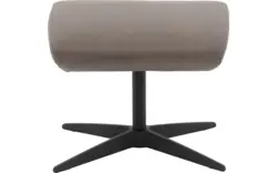 Goossens hocker avec grijs leer - 8200441-01