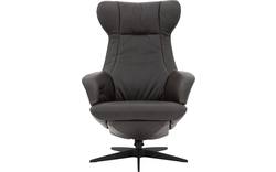 Goossens excellent relaxstoel avec grijs leer - 8200442-02