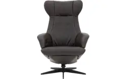 Goossens excellent relaxstoel avec grijs leer - 8200442-02