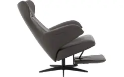 Goossens excellent relaxstoel avec grijs leer - 8200442-02