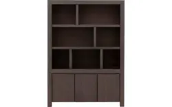 Goossens buffetkast clear donker bruin eiken - 8200699-1