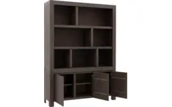 Goossens buffetkast clear donker bruin eiken - 8200699-1