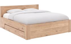 Goossens bedframe bibi wit eiken - 8201294-01