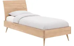 Goossens excellent bedframe dodge onbewerkt eiken - 8201301-02
