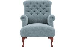 Goossens fauteuil ashton groen stof - 8201314-02