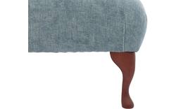 Goossens fauteuil ashton groen stof - 8201314-01