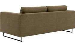 Goossens excellent zitbank jovani groen micro leer - 8201321-1