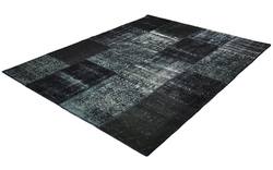 Goossens eco vloerkleed lancet grijs wol - 8201385-03