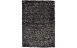 Goossens vloerkleed spira zwart polyester - 8201527-03