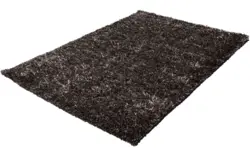 Goossens vloerkleed spira zwart polyester - 8201528-03