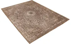 Goossens basic vloerkleed canto bruin katoen - 8201541-01