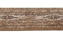 Goossens basic vloerkleed canto bruin katoen - 8201543-01