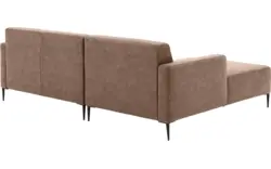 Goossens loungebank key west bruin micro leer - 8201624-394-gespiegeld-01