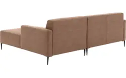 Goossens loungebank key west bruin micro leer - 8201624-395-01