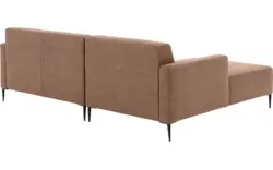 Goossens loungebank key west bruin micro leer - 8201624-395-gespiegeld-01