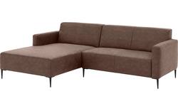 Goossens loungebank key west bruin micro leer - 8201624-396-gespiegeld-02