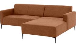 Goossens loungebank key west bruin micro leer - 8201624-399-01
