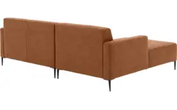Goossens loungebank key west bruin micro leer - 8201624-399-gespiegeld-01