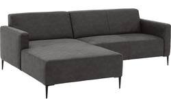 Goossens loungebank key west grijs micro leer - 8201624-400-gespiegeld-01