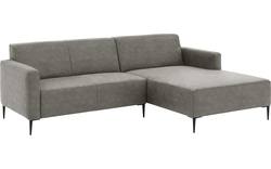 Goossens loungebank key west grijs micro leer - 8201624-402-02