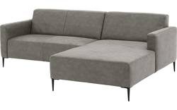 Goossens loungebank key west grijs micro leer - 8201624-402-01