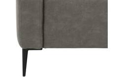 Goossens loungebank key west grijs micro leer - 8201624-402-01
