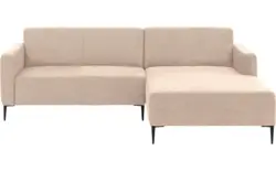 Goossens loungebank key west beige micro leer - 8201624-403-01