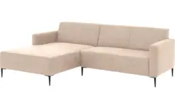 Goossens loungebank key west beige micro leer - 8201624-403-gespiegeld-01