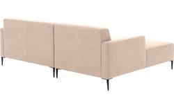 Goossens loungebank key west beige micro leer - 8201624-403-gespiegeld-01