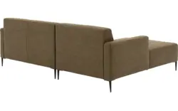 Goossens loungebank key west groen micro leer - 8201624-gespiegeld-01